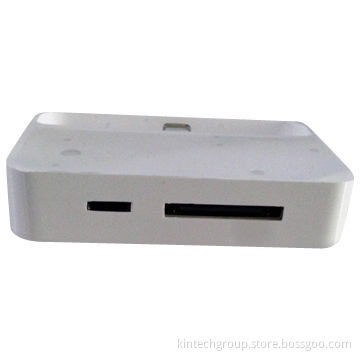 Docking Station for iPhone, with Charger Function, 30-pin, Comes in Black and White